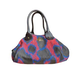 Vivienne Westwood Multicolor Red Blue Gray Shoulder Bag